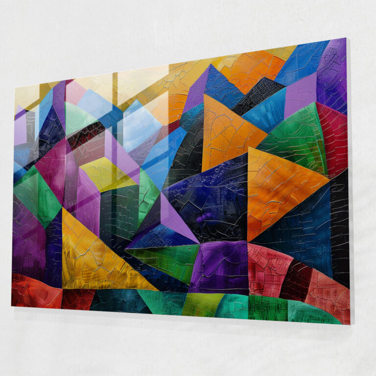 Pablo Picasso Glass Print - Pablo Picasso, Glass Print, Modern Art, Vibrant Colors