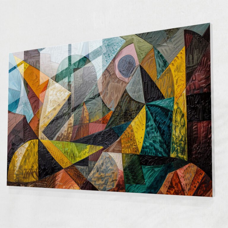 Cubist Glass Art Decor By Pablo Picasso - Pablo Picasso, Glass Art, Wall Decoration, Pablo Picasso