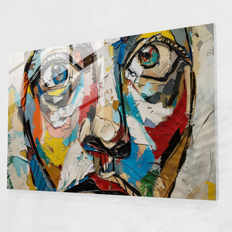 Abstract Glass Wall Art Decor By Pablo Picasso - Pablo Picasso, Modern Art, Pablo Picasso, Home Decoration