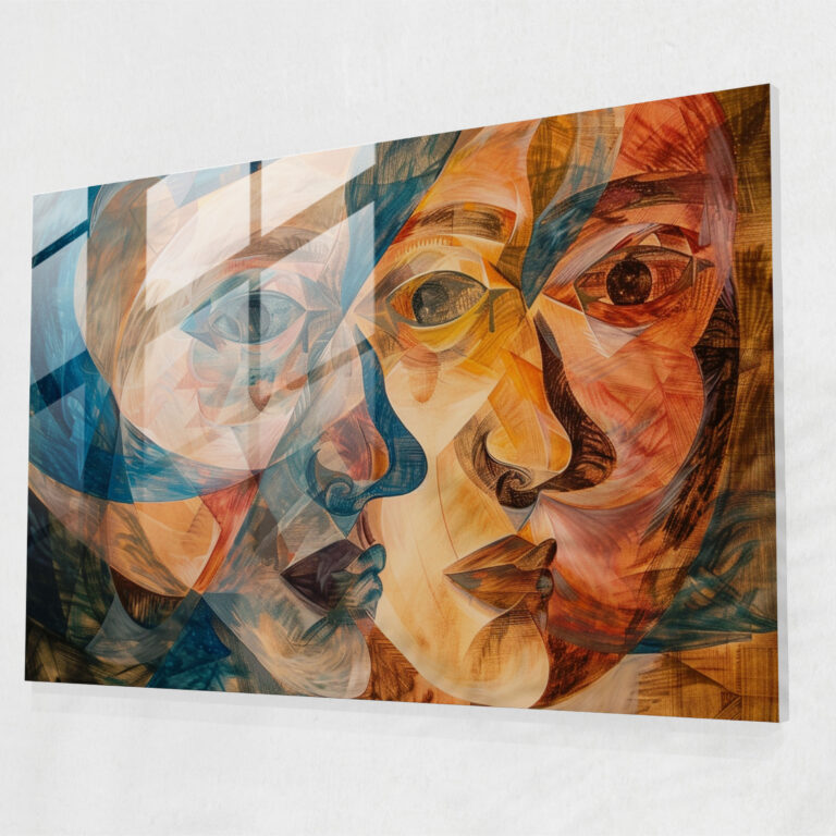 Pablo Picasso Wall Decoration - Pablo Picasso, Glass Wall Art, Wall Decoration, Glass Art