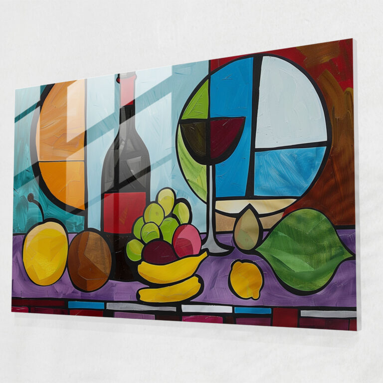 Pablo Picasso Still Life Wall Decoration - Pablo Picasso, Glass Art, Pablo Picasso, Wall Decoration