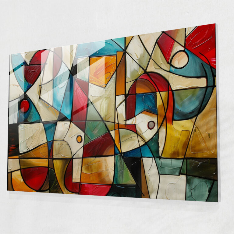 Pablo Picasso Cubist Abstract Wall Decoration - Pablo Picasso, Glass Art, Modern Art, Pablo Picasso