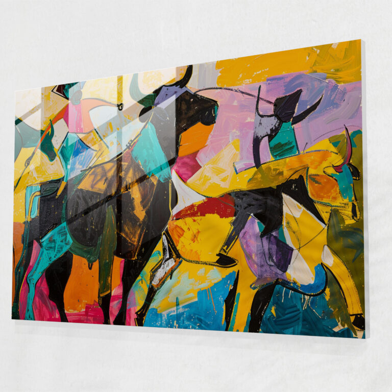 Pablo Picasso Glass Wall Art Decor - Pablo Picasso, Pablo Picasso, Modern Art, Wall Decoration
