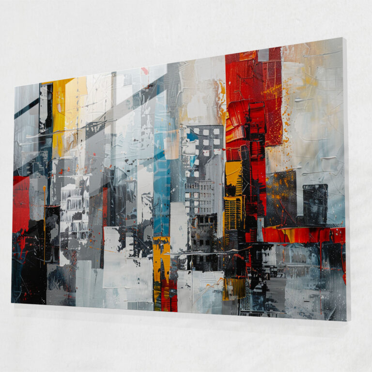 Pablo Picasso Wall Decoration - Abstract Cityscape - Pablo Picasso, Modern Art, Abstract Art, Wall Decoration