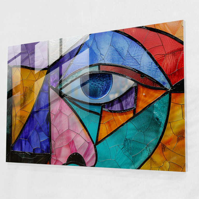 Pablo Picasso Glass Wall Art Wall Decoration - Pablo Picasso, Glass Wall Art, Modern Art, Wall Decoration