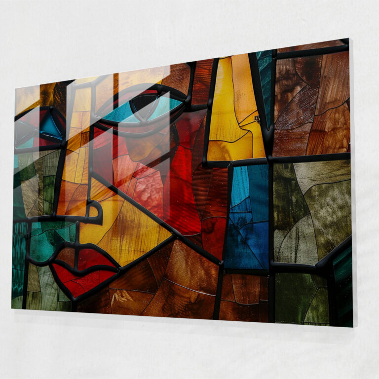 Pablo Picasso Glass Print Home Decoration - Pablo Picasso, Modern Art, Pablo Picasso, Cubism