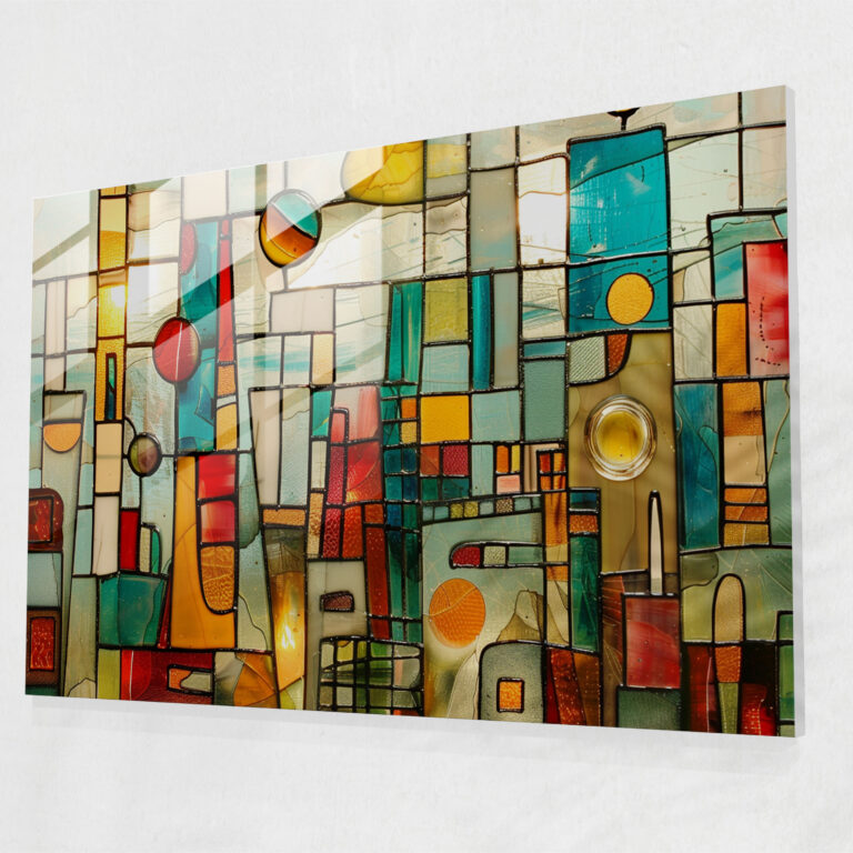 Pablo Picasso Glass Wall Art Wall Decoration - Pablo Picasso, Pablo Picasso, Modern Art, Cityscape