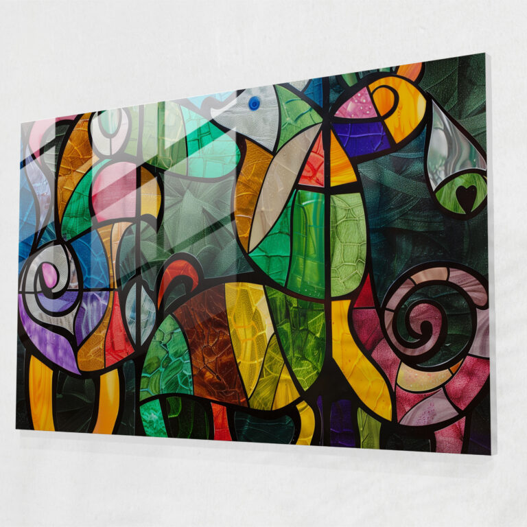 Pablo Picasso Glass Print Home Decoration - Pablo Picasso, Home Decoration, Glass Print, Modern Art