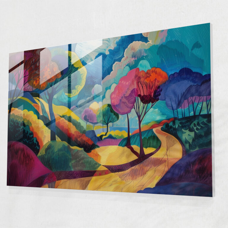 Pablo Picasso Home Decoration - Surreal Landscape - Pablo Picasso, Pablo Picasso, Glass Art, Home Decoration