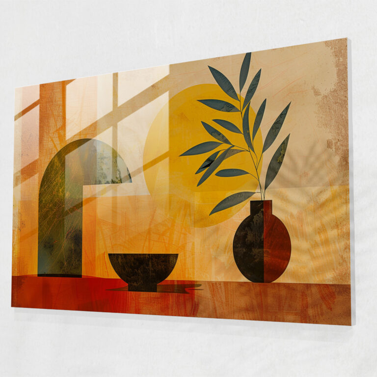 Pablo Picasso Wall Decoration - Abstract Still Life - Pablo Picasso, Wall Decoration, Pablo Picasso, Glass Art