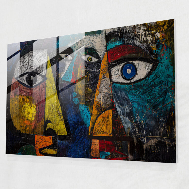 Pablo Picasso Home Decoration - Surreal Faces - Pablo Picasso, Pablo Picasso, Home Decoration, Surreal Art