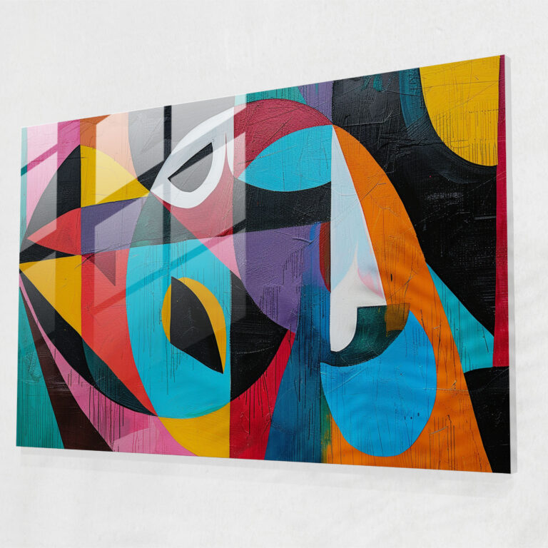 Pablo Picasso Glass Print - Pablo Picasso, Glass Print, Abstract Art, Modern Art