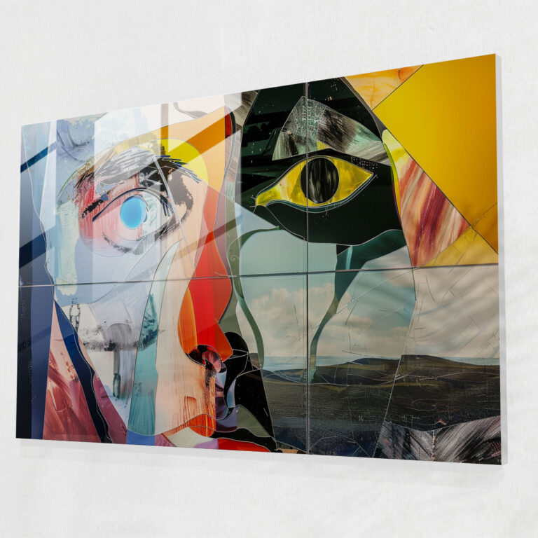 Pablo Picasso Glass Print - Surreal Landscapes - Pablo Picasso, Landscape Art, Pablo Picasso, Surreal Art