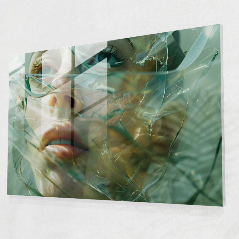Pablo Picasso Distorted Portrait Glass Art - Pablo Picasso, Intriguing Art, Pablo Picasso, Glass Art