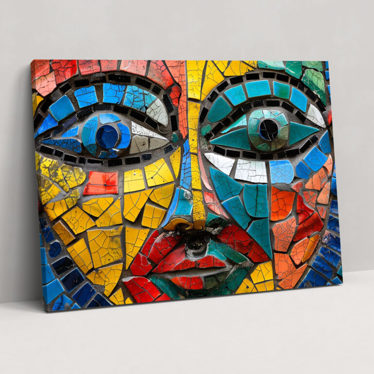 Pablo Picasso Canvas Print - Pablo Picasso, Wall Art, Home Decoration, Vibrant Colors