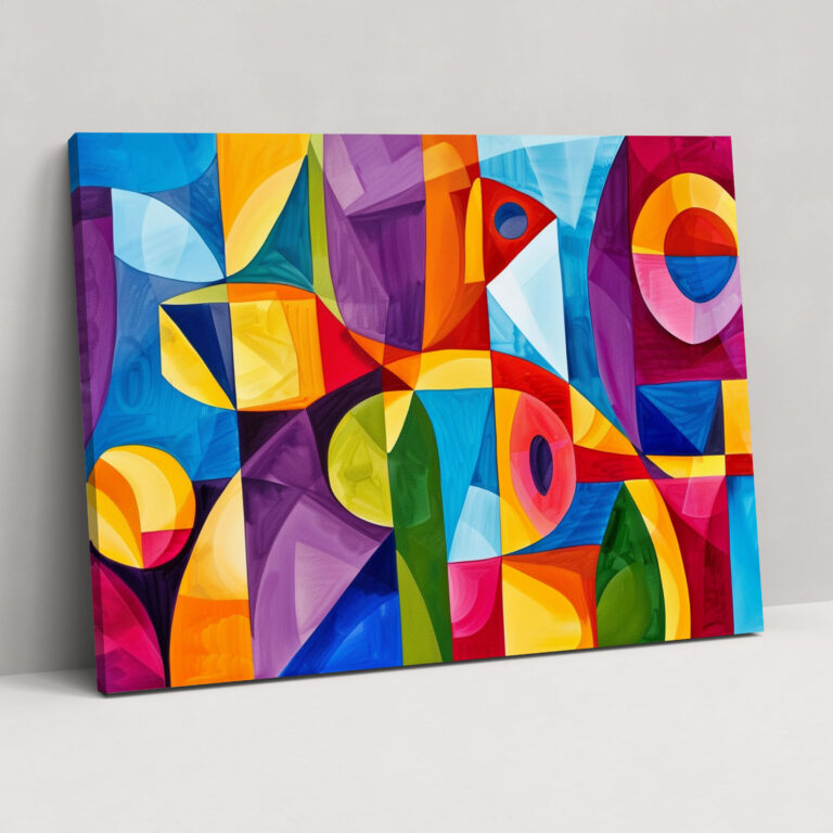 Pablo Picasso Style Canvas Print - Pablo Picasso, Home Decoration, Canvas Print, Pablo Picasso Style