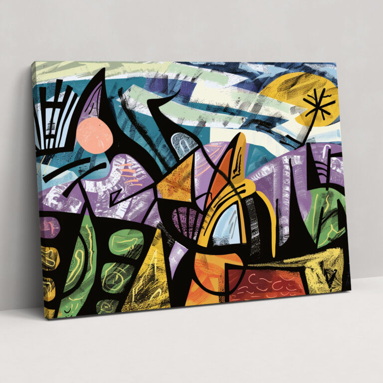 Pablo Picasso Style Wall Decoration - Pablo Picasso, Home Decoration, Canvas, Wall Decoration