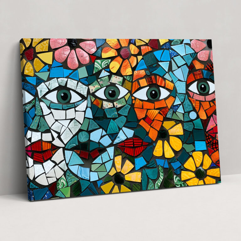 Pablo Picasso Style Canvas Print - Pablo Picasso, Home Decoration, Canvas Print, Canvas Wall Art