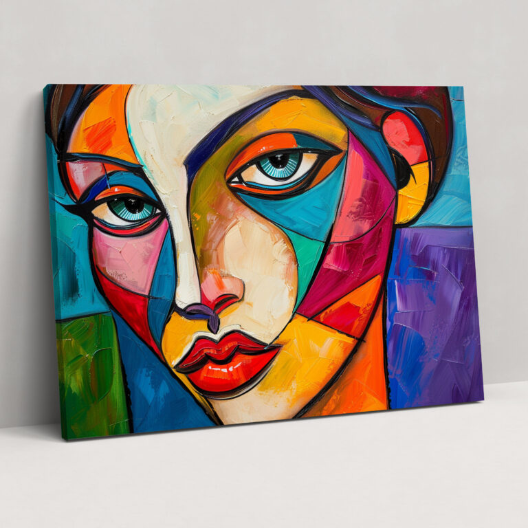 Pablo Picasso Style Canvas Print - Pablo Picasso, Pablo Picasso Style, Wall Decoration, Canvas Print