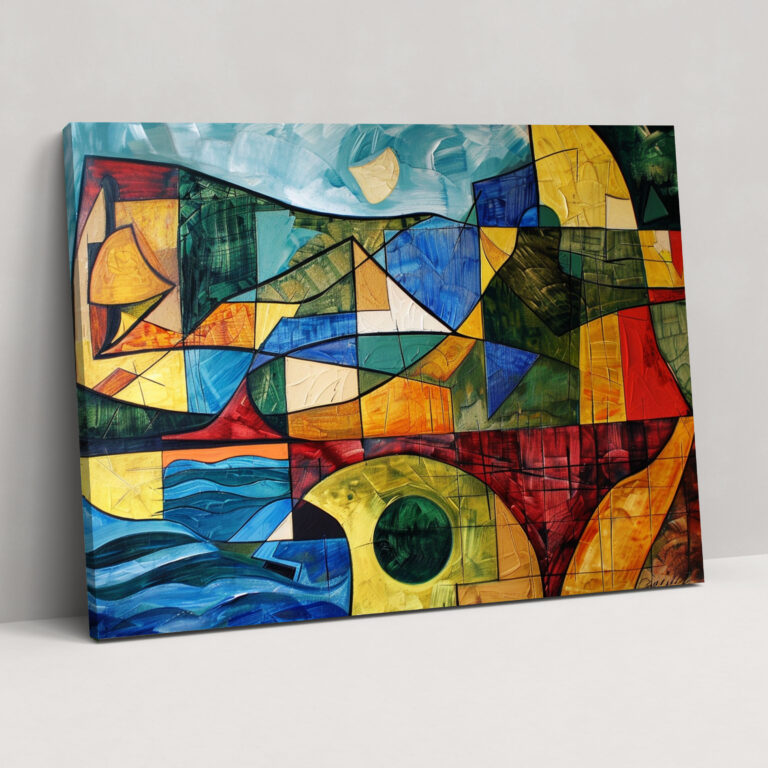 Pablo Picasso Style Canvas Print - Pablo Picasso, Canvas Wall Art, Wall Decoration, Pablo Picasso Style