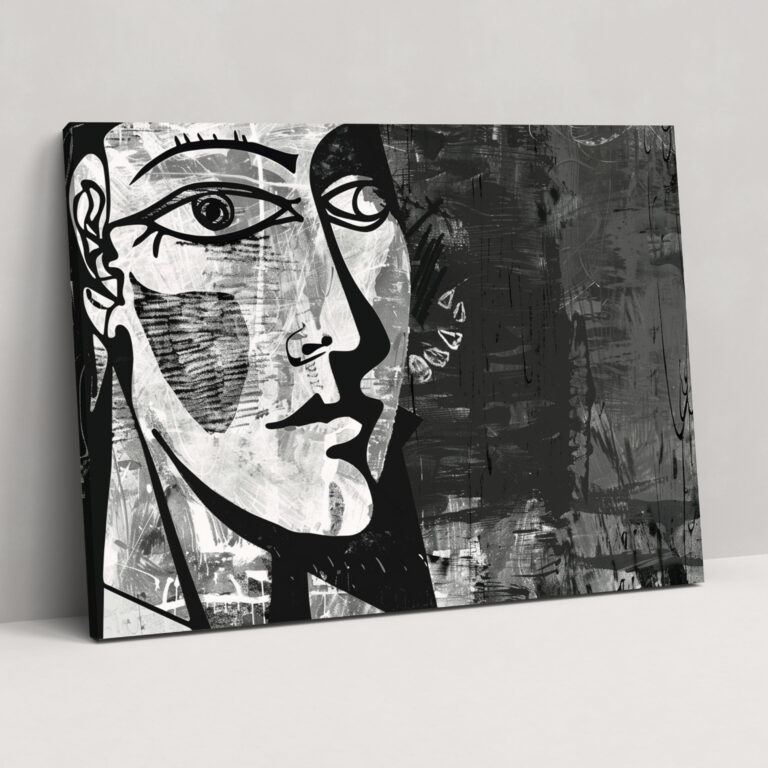 Minimalist Pablo Picasso Wall Art - Pablo Picasso, Canvas Print, Canvas Wall Art, Home Decoration