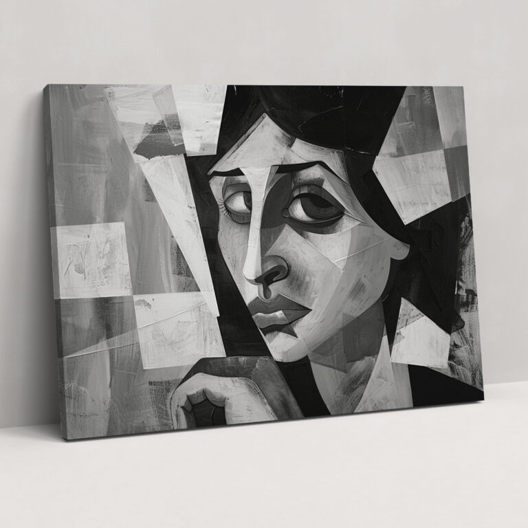Cubist Woman Pablo Picasso Canvas Print - Pablo Picasso, Canvas Wall Art, Home Decoration, Canvas Print
