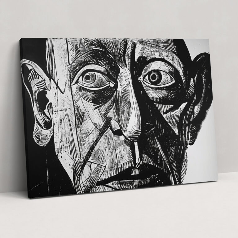 Pablo Picasso Portrait Wall Art - Pablo Picasso, Canvas, Wall Decoration, Wall Art