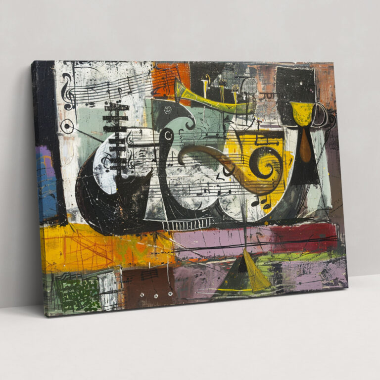 Pablo Picasso Musical Wall Art - Pablo Picasso, Canvas, Pablo Picasso, Wall Decoration