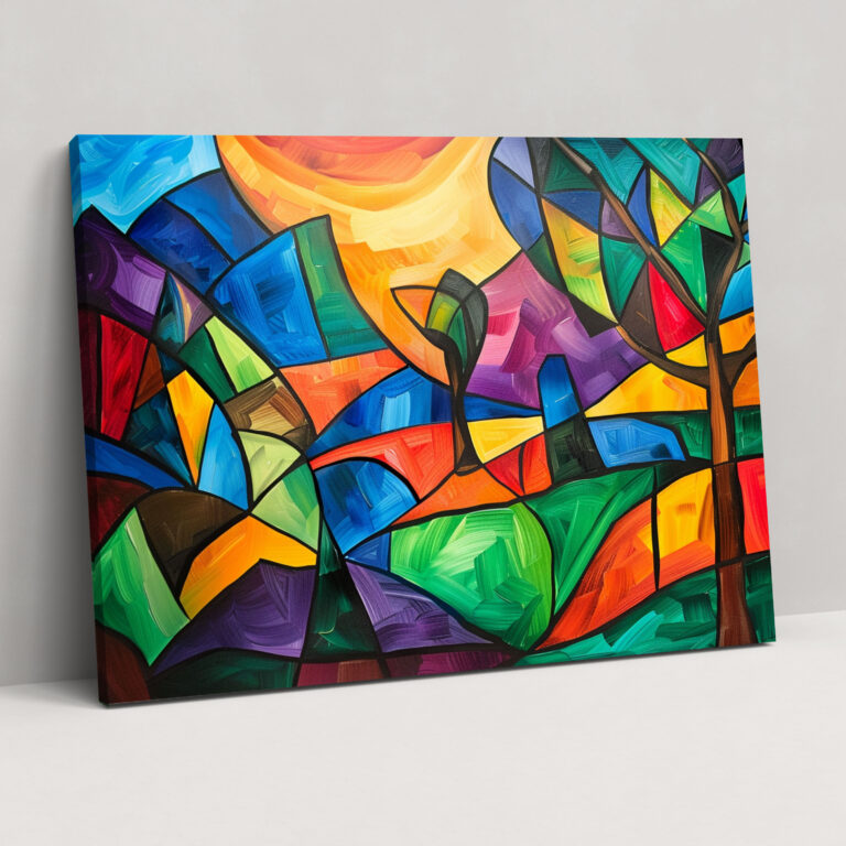 Pablo Picasso Wall Art - Abstract Landscape - Pablo Picasso, Wall Art, Canvas Print, Wall Decoration