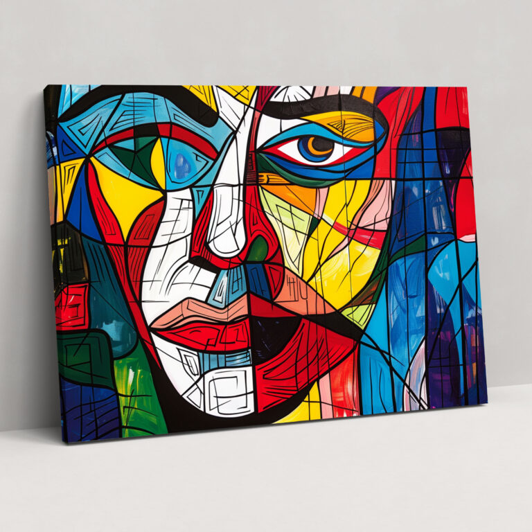 Picasso-Inspired Canvas Print - Pablo Picasso, Pablo Picasso, Canvas, Canvas Wall Art