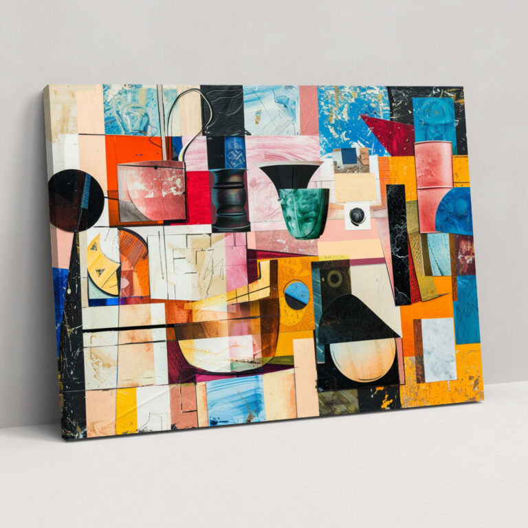 Colorful Collage Wall Decoration - Pablo Picasso, Canvas Wall Art, Home Decoration, Wall Decoration