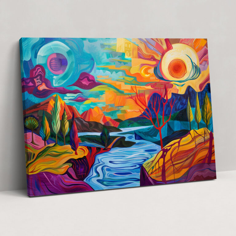 Surreal Landscape Wall Art - Pablo Picasso, Canvas, Wall Decoration, Pablo Picasso