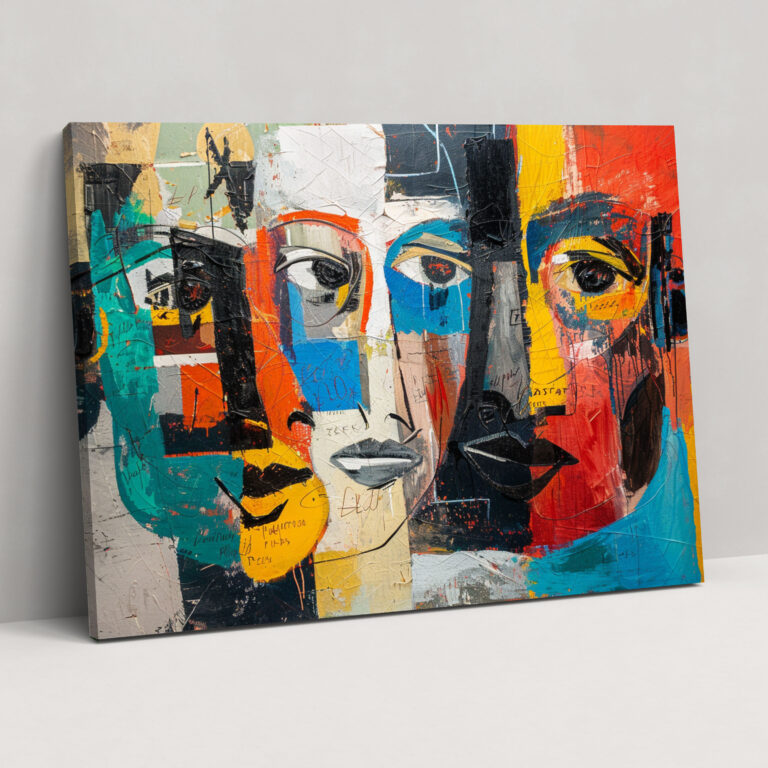 Pablo Picasso Bold Brushstrokes Wall Decoration - Pablo Picasso, Wall Art, Canvas, Canvas Print