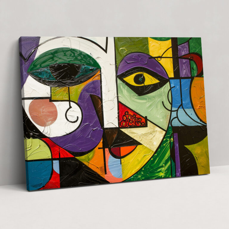 Bright Picasso Wall Art - Pablo Picasso, Canvas Print, Pablo Picasso, Wall Decoration