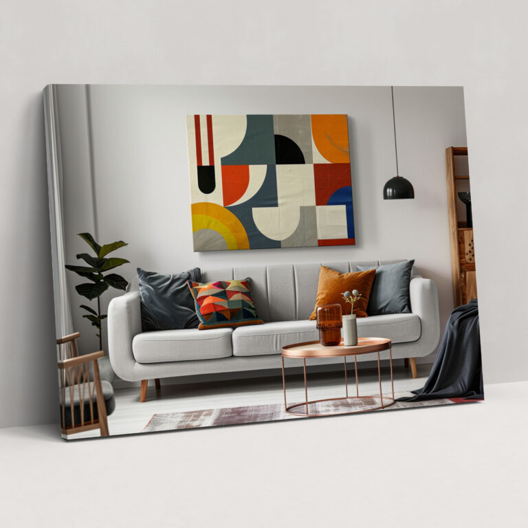Pablo Picasso Abstract Geometric Shapes Canvas Print - Pablo Picasso, Wall Decoration, Pablo Picasso, Wall Art