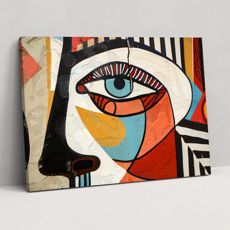 Pablo Picasso Abstract Portrait Wall Decoration - Pablo Picasso, Canvas, Canvas Print, Pablo Picasso