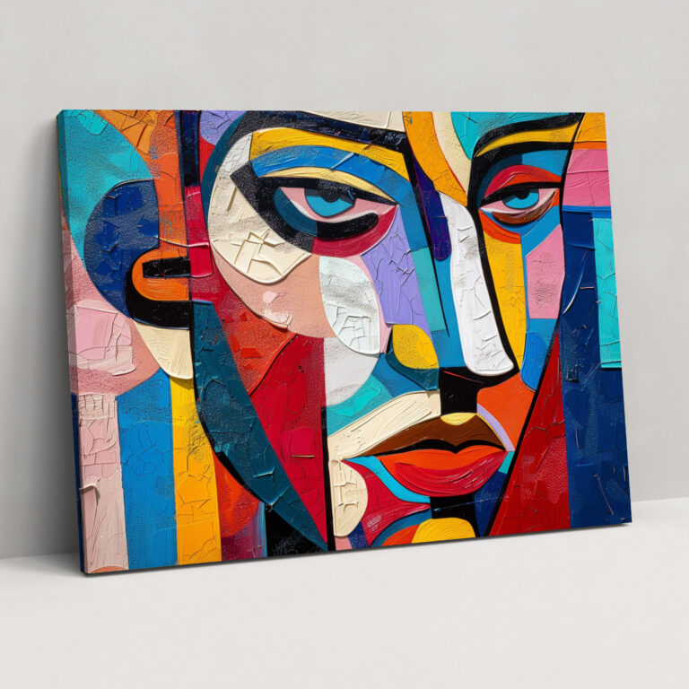 Pablo Picasso Cubist Portrait Wall Decoration - Pablo Picasso, Canvas, Wall Decoration, Home Decoration