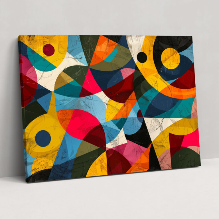 Pablo Picasso Wall Art - Pablo Picasso, Abstract Patterns, Canvas Print, Pablo Picasso