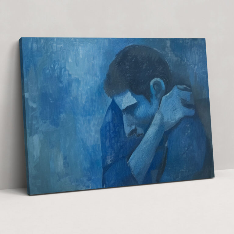 Pablo Picasso Blue Period Wall Decoration - Pablo Picasso, Pablo Picasso, Canvas Print, Wall Decoration