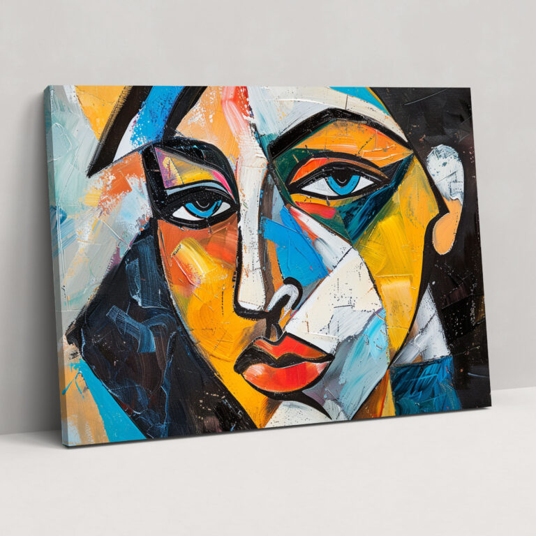 Pablo Picasso Portrait Wall Art - Pablo Picasso, Pablo Picasso, Canvas Print, Home Decoration
