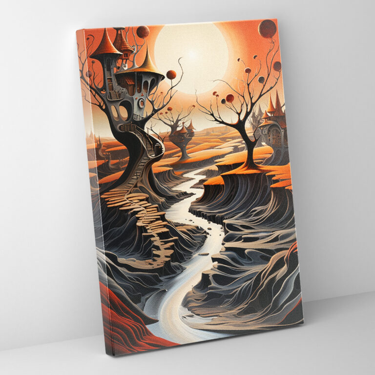 Pablo Picasso Style Wall Decoration - Pablo Picasso, Distorted Forms, Home Decoration, Surreal Dream-Like Landscape