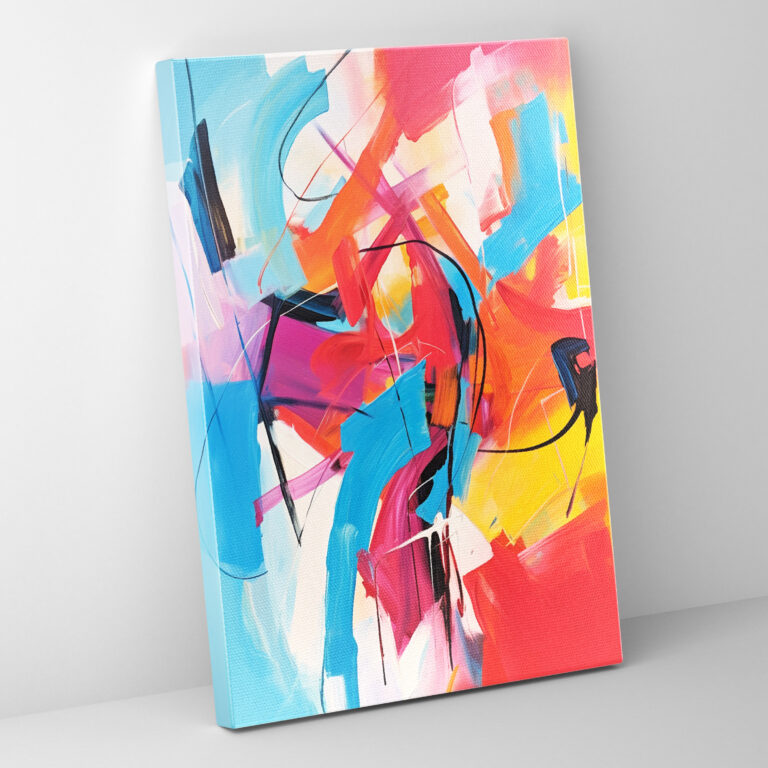 High Quality Pablo Picasso Style Canvas Print - Pablo Picasso, Pablo Picasso Style, Canvas Wall Art, Bold Abstract Expressionist Artwork