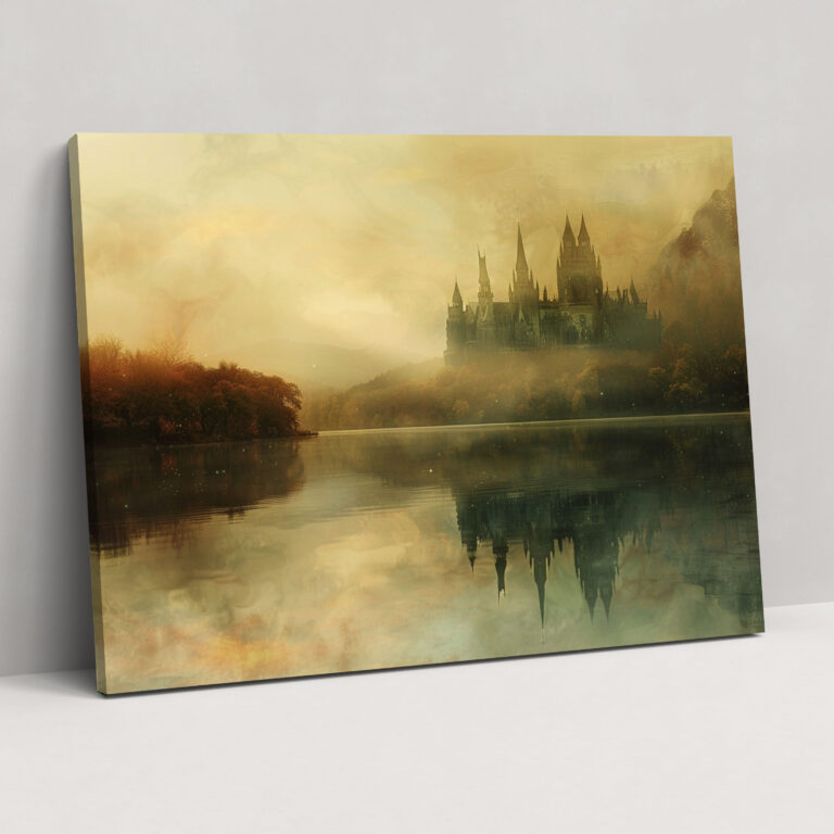 Castle Reflection Wall Decoration - Pre-Raphaelite Brotherhood, Pre-Raphaelite Brotherhood, Wall Decoration, Home Decoration