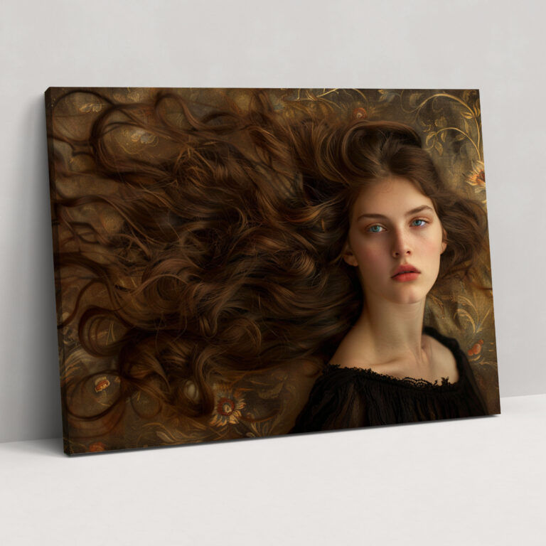Mysterious Beauty Canvas Print - Pre-Raphaelite Brotherhood, Home Decoration, Pre-Raphaelite Brotherhood, Wall Decoration