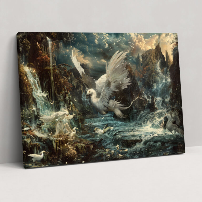 Mythical Creatures Wall Decoration - Pre-Raphaelite Brotherhood, Pre-Raphaelite Brotherhood, Canvas Wall Art, Home Decoration