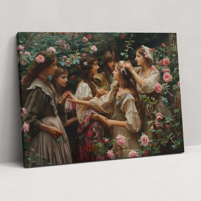 Pre-Raphaelite Brotherhood Canvas Print - Pre-Raphaelite Brotherhood, Canvas Wall Art, Wall Art, Canvas Print