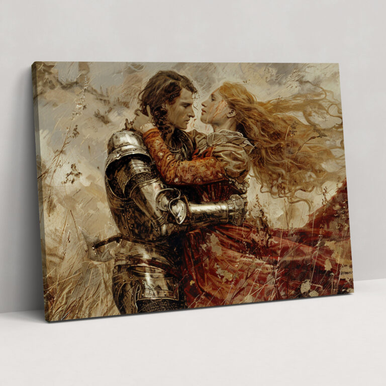 Pre-Raphaelite Brotherhood Knight Canvas Print - Pre-Raphaelite Brotherhood, Canvas Print, Home Decoration, Wall Art
