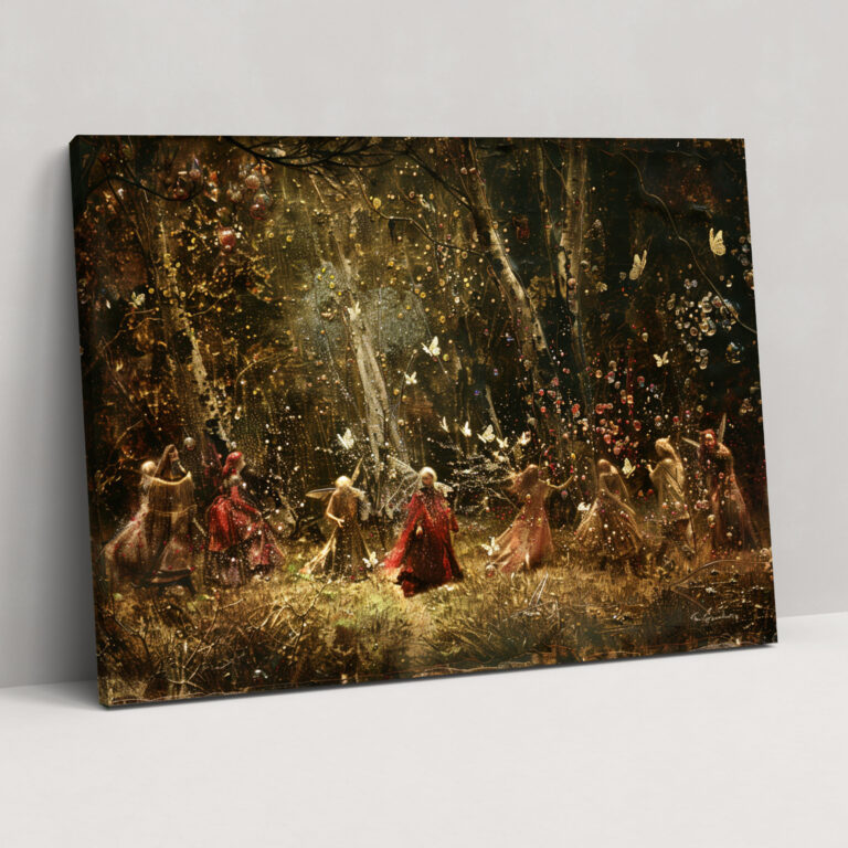 Pre-Raphaelite Brotherhood Forest Canvas Print - Pre-Raphaelite Brotherhood, Home Decoration, Wall Art, Pre-Raphaelite Brotherhood