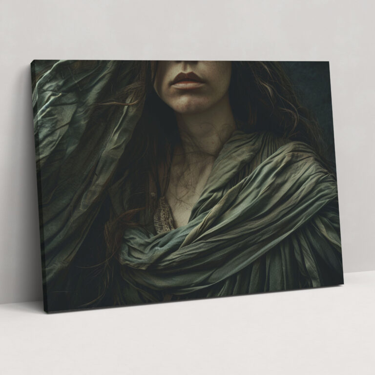 Pre-Raphaelite Brotherhood Noblewoman Canvas Print - Pre-Raphaelite Brotherhood, Canvas Wall Art, Pre-Raphaelite Brotherhood, Canvas Print