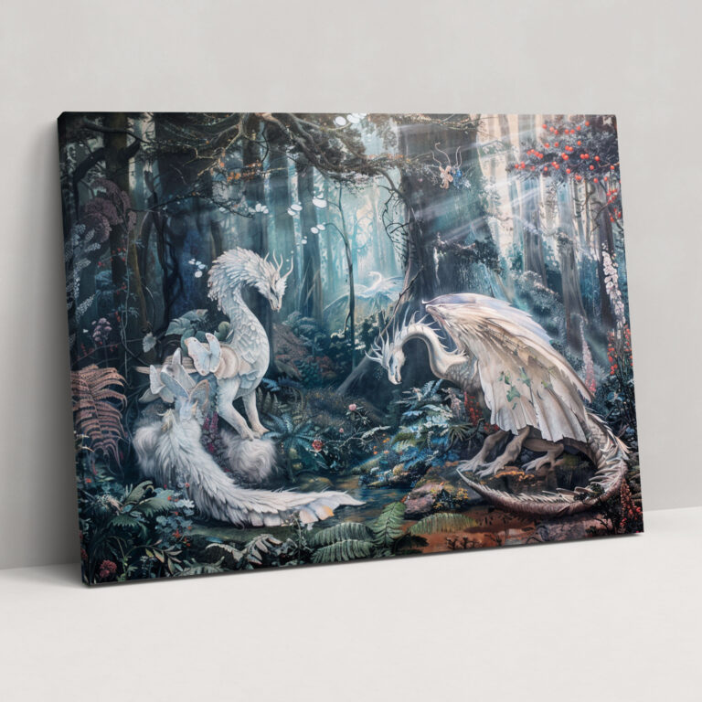 Pre-Raphaelite Brotherhood Woodland Canvas Print - Pre-Raphaelite Brotherhood, Pre-Raphaelite Brotherhood, Canvas Print, Home Decoration